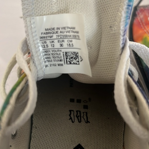 Multi colored converse - Picture 4 of 4